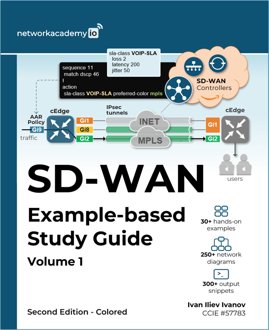SD-WAN Example-based Study Guide Volume 1, Second Edition